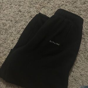 Offline Black Kids Sweatpants